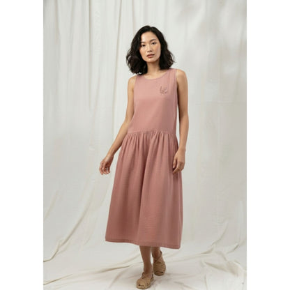 Doodlage Susan Pink Midi Dress