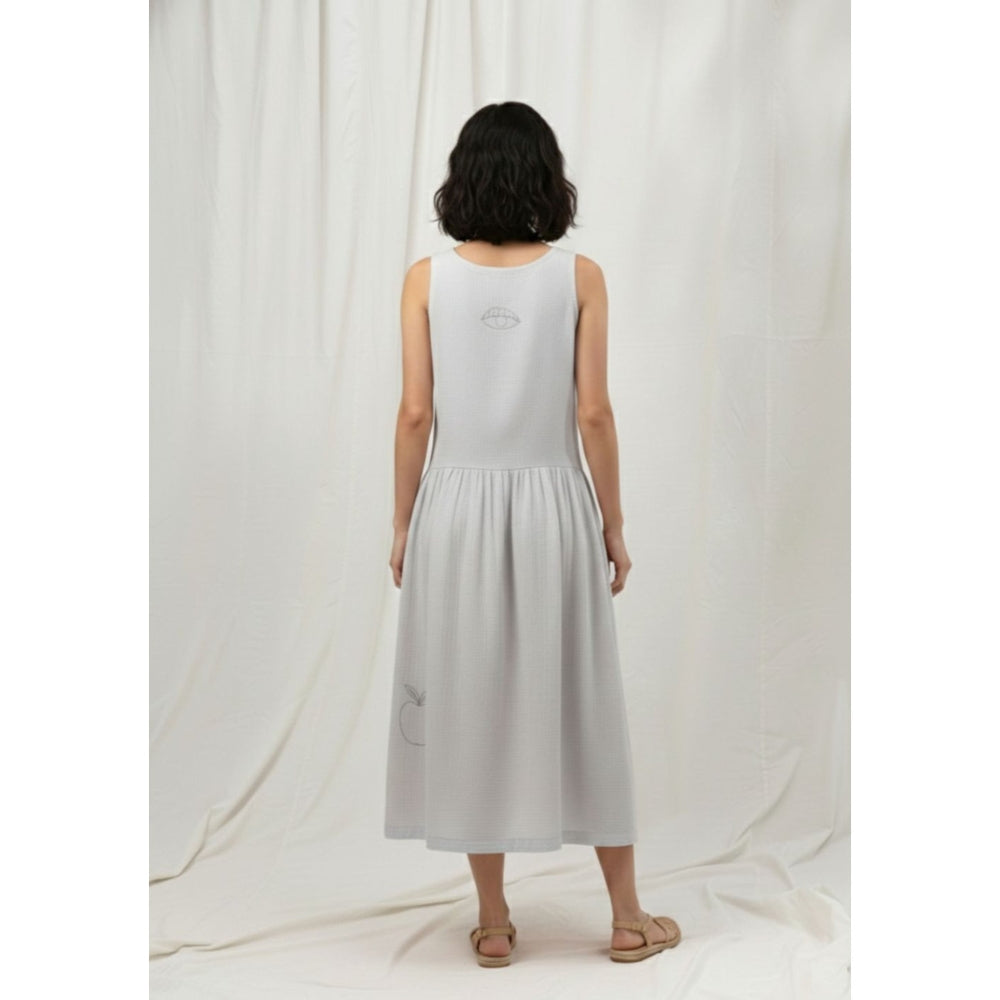 Doodlage Susan Grey Midi Dress