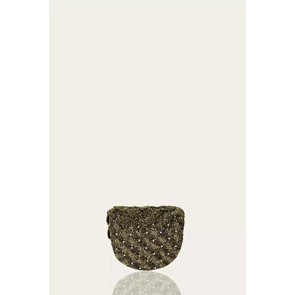 DOUX AMOUR Coco Vintage Gold Embellished Clutch