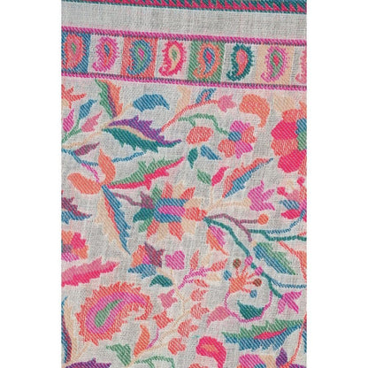 Dusala India Cashmere Multi-Color Kani Weave Shawl