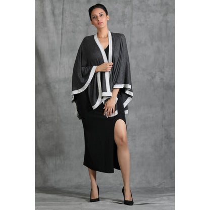 Dusala India Handwoven Pashmina Cape
