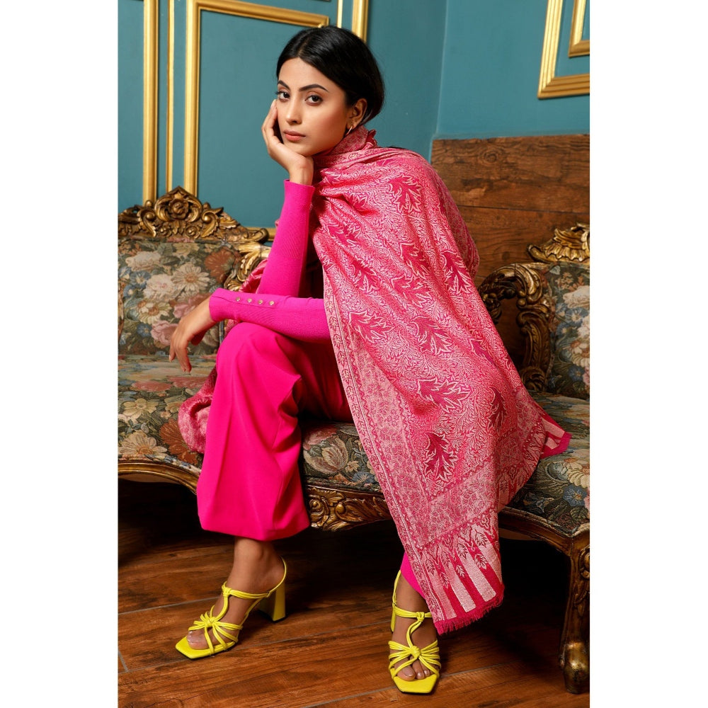 Dusala India Handwoven Cashmere Fine Wool Stole