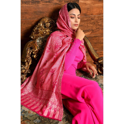 Dusala India Handwoven Cashmere Fine Wool Stole