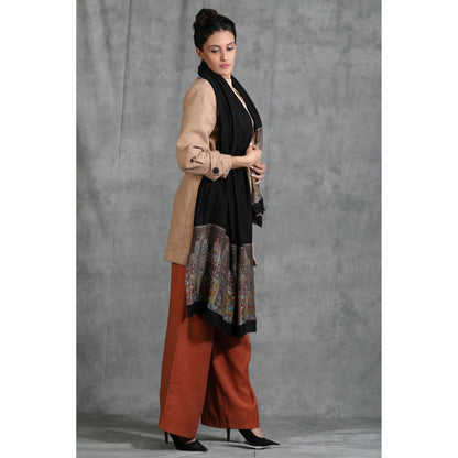 Dusala India Handwoven Cashmere Fine Wool Stole