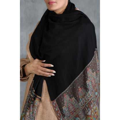 Dusala India Handwoven Cashmere Fine Wool Stole