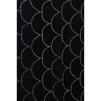 Dusala India Handwoven Cashmere Fine Wool Lite Jaal Embellished/Sequined Stole