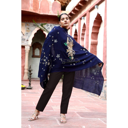 Dusala India Taurus Sequence Pipe Work and Thread Work Stole