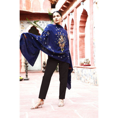 Dusala India Virgo Sequence Pipe Work and Thread Work Stole