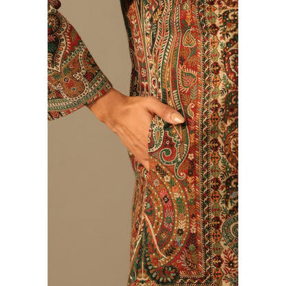 Dusala India Nuria Fine Wool Silk Full Jacket