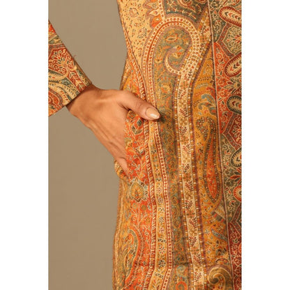 Dusala India Myra Fine Wool Silk Full Jacket