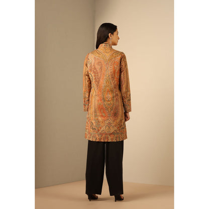 Dusala India Myra Fine Wool Silk Full Jacket