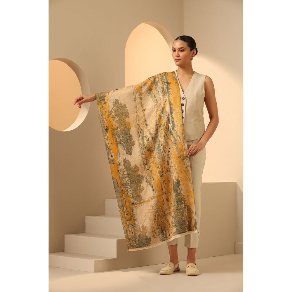 Dusala India Evlyn Cashmere Stole