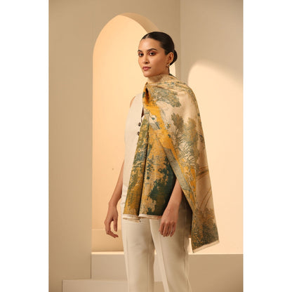 Dusala India Evlyn Cashmere Stole