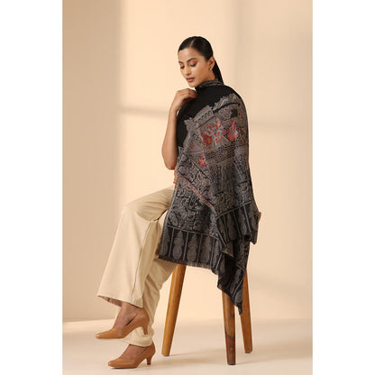 Dusala India Shwena Cashmere Fine Wool Stole