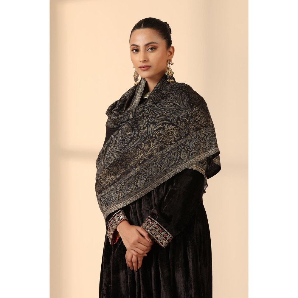 Dusala India Tori Cashmere Fine Wool Shawl