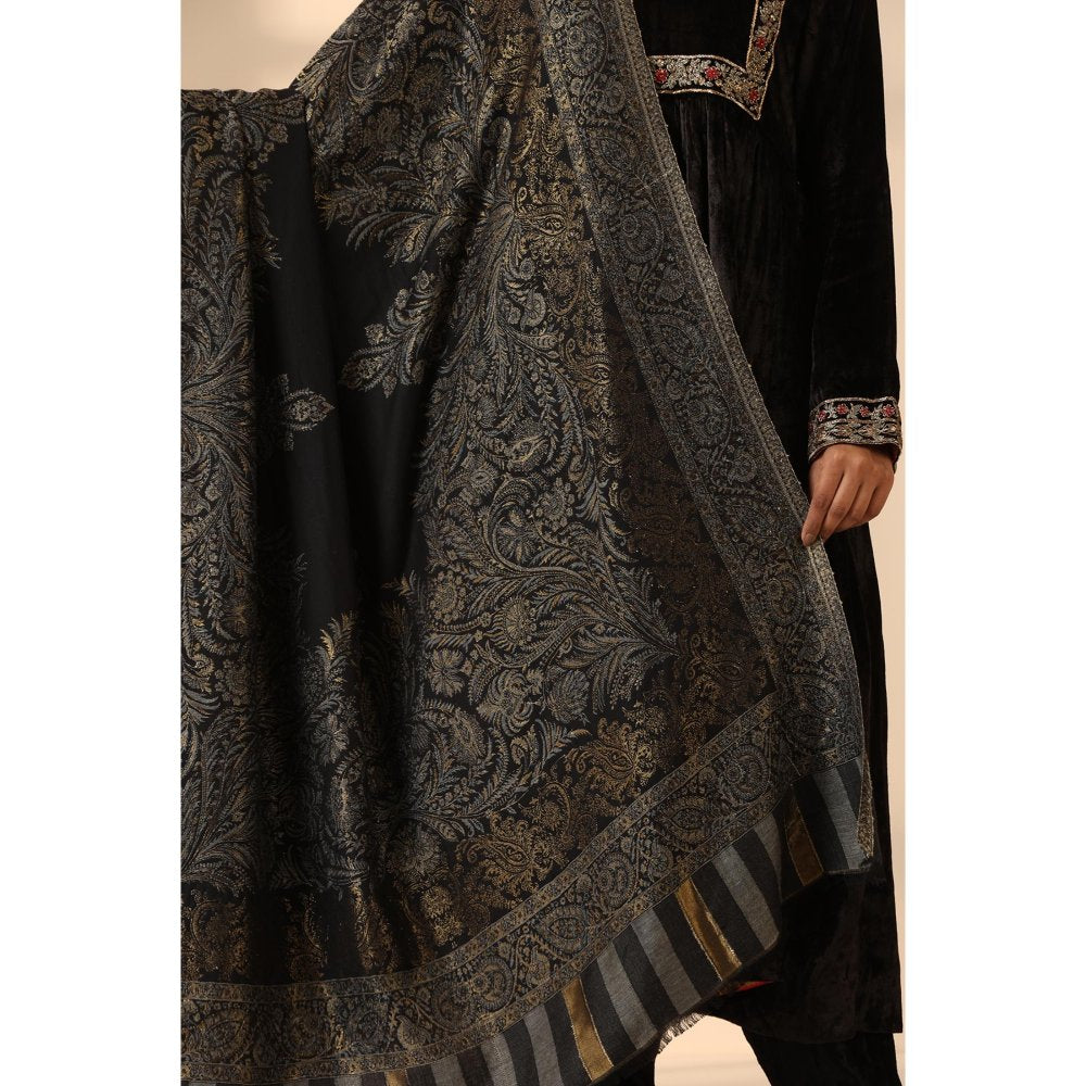 Dusala India Tori Cashmere Fine Wool Shawl