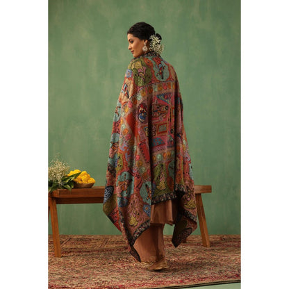 Dusala India Ija Cashmere Shawl