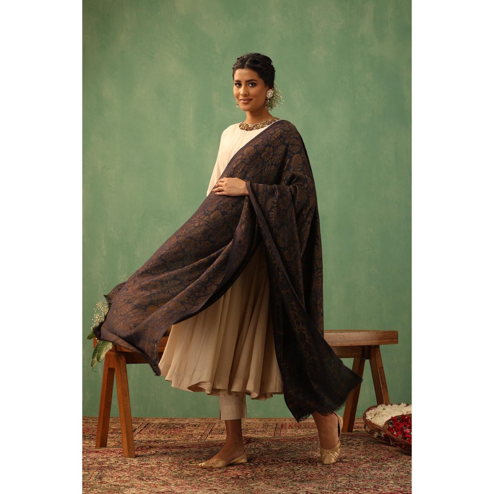 Dusala India Oviya Cashmere Shawl