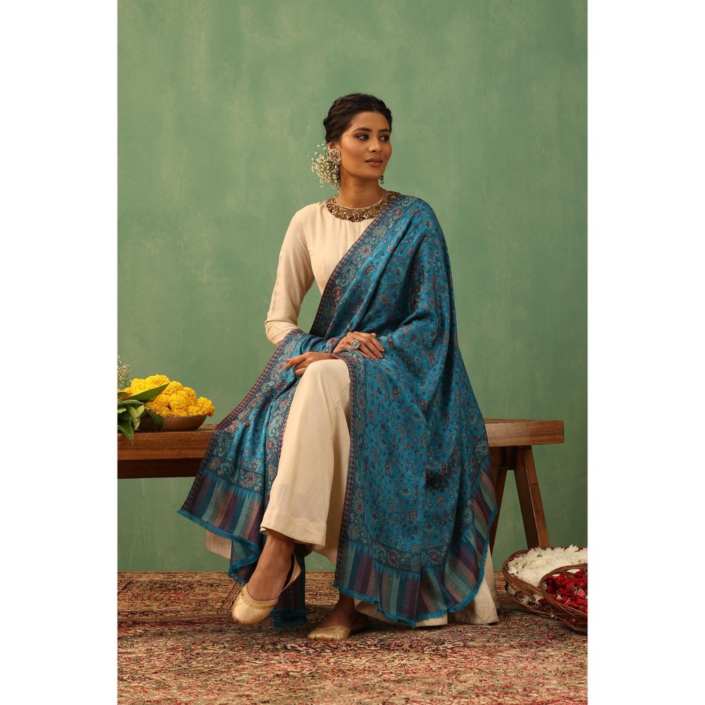 Dusala India Ahana Cashmere Shawl