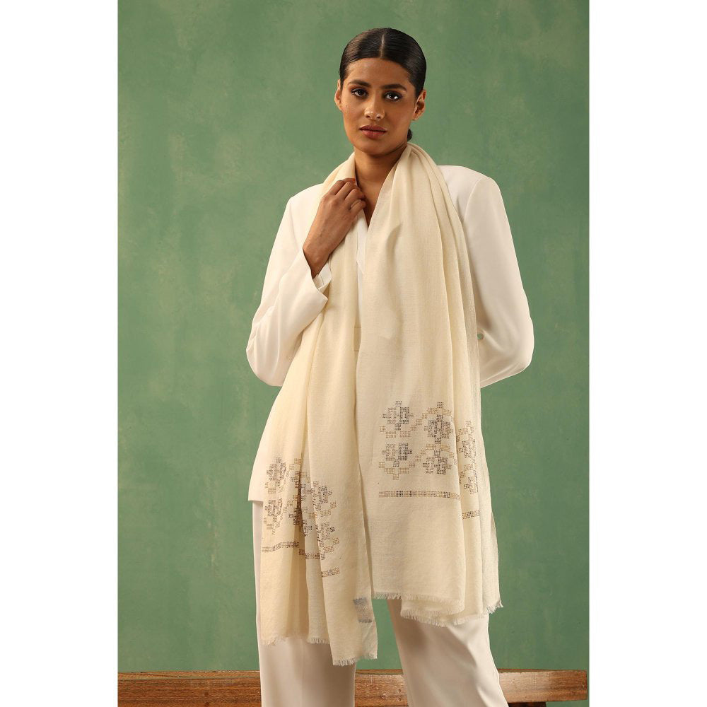 Dusala India Saavi Cashmere Stole