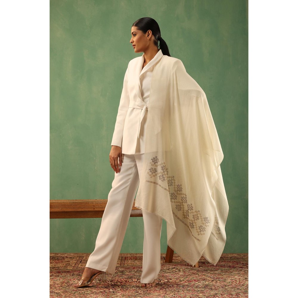 Dusala India Saavi Cashmere Stole