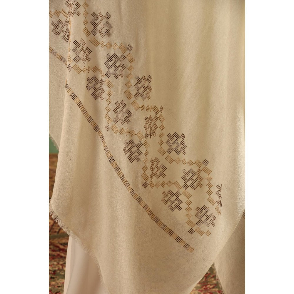 Dusala India Saavi Cashmere Stole