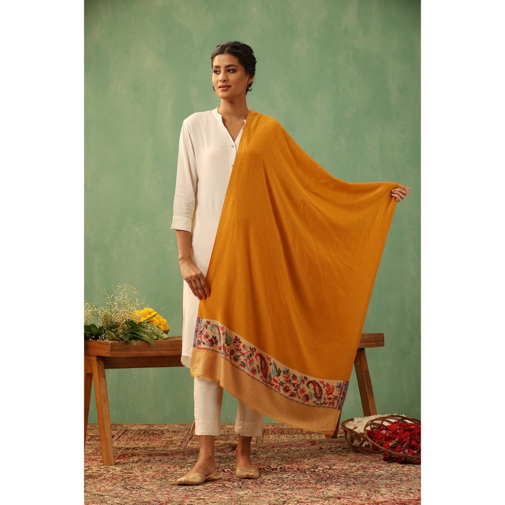 Dusala India Aksara Cashmere Stole