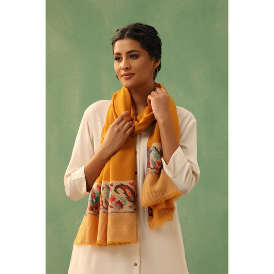 Dusala India Aksara Cashmere Stole