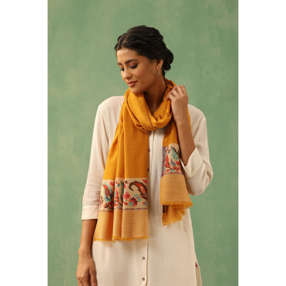 Dusala India Aksara Cashmere Stole