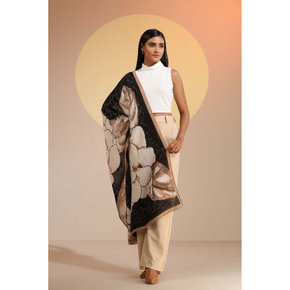 Dusala India Multi-Colour Printed Julienne Cotton Scarf