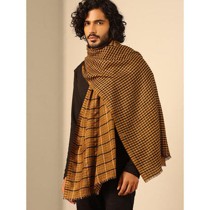 Dusala India Mustard Dhruv Cashmere Stole
