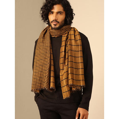 Dusala India Mustard Dhruv Cashmere Stole