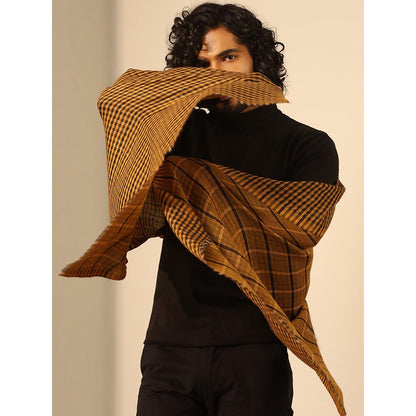 Dusala India Mustard Dhruv Cashmere Stole