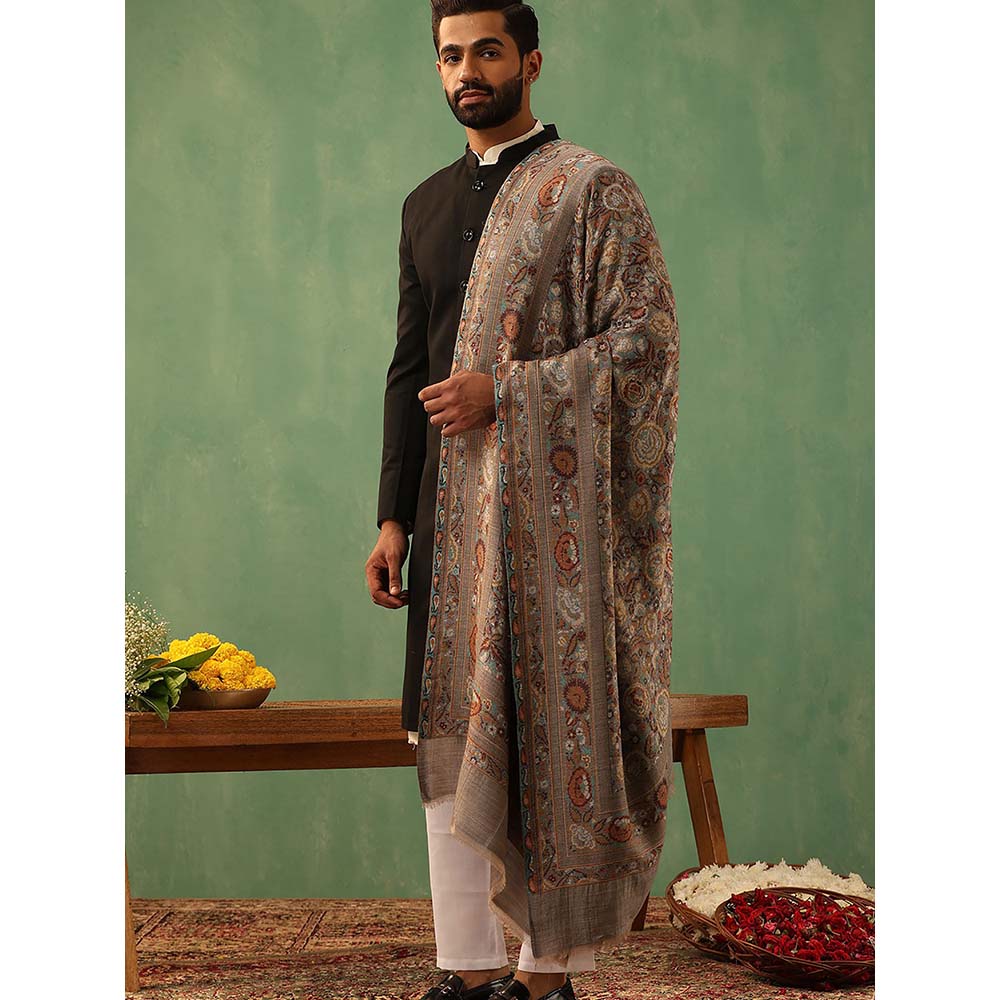 Dusala India Multi-Colour Eric Cashmere Stole