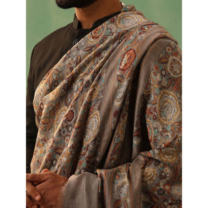 Dusala India Multi-Colour Eric Cashmere Stole