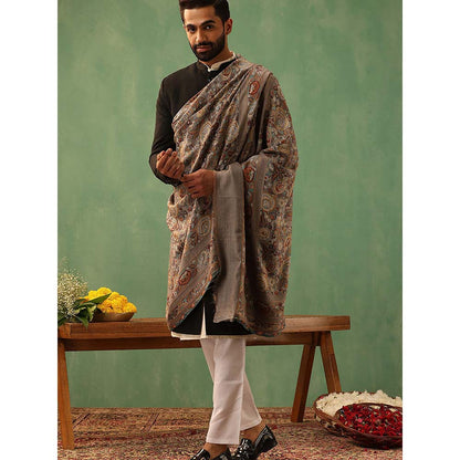 Dusala India Multi-Colour Eric Cashmere Stole