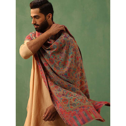 Dusala India Multi-Colour Elliotte Cashmere Stole