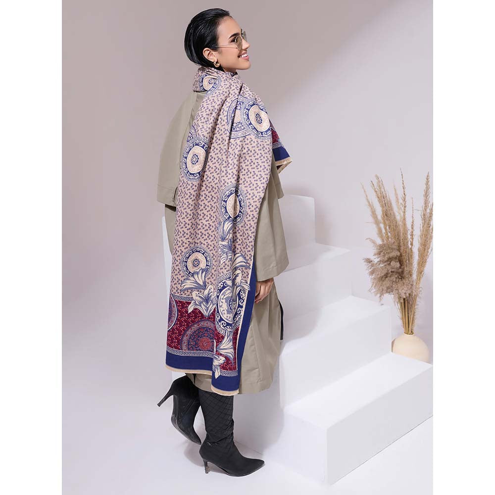 Dusala India Mishma Multicolour Heritage Cashmere Stole