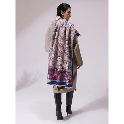 Dusala India Mishma Multicolour Heritage Cashmere Stole