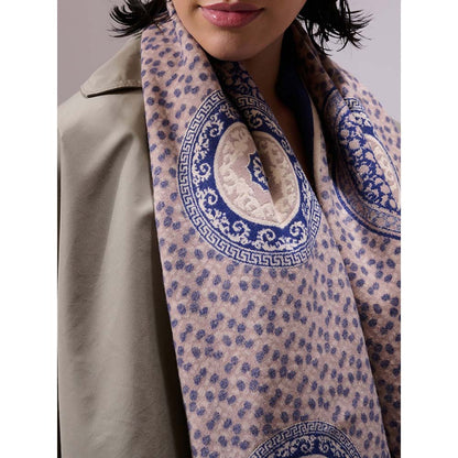 Dusala India Mishma Multicolour Heritage Cashmere Stole
