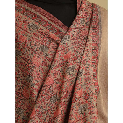 Dusala India Beige Sera Cashmere Stole