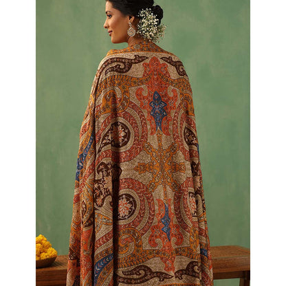 Dusala India Multi-Colour Kashi Cashmere Stole