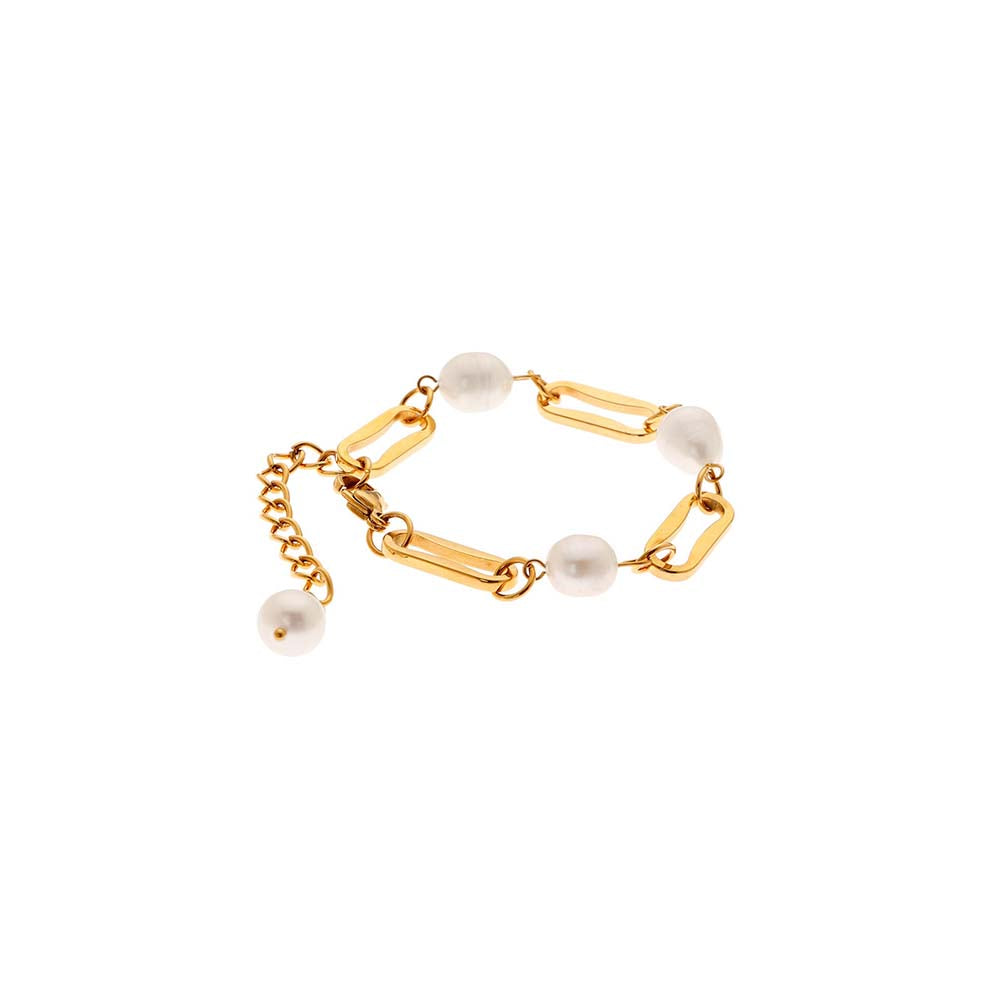 Dusala India White Everyday Elegance Bracelet