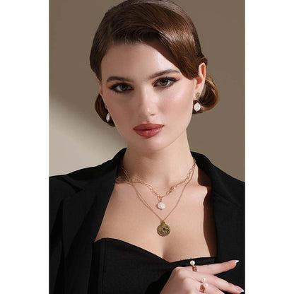 Dusala India White Snowflake Earrings