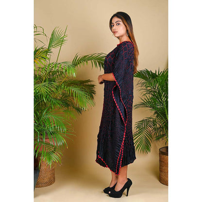 Dyelogue Three Flowers Kaftan