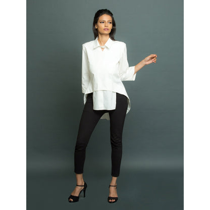Echke Collared Top
