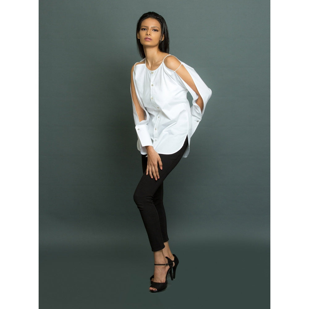 Echke Open Sleeve Shirt
