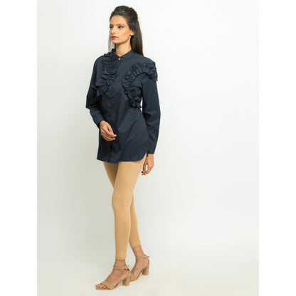 Echke Shirt with Frill