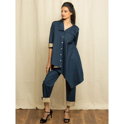 Echke Extended Collar Co-Ord (Set of 2)