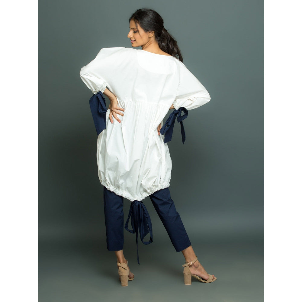 Echke Co-Ord with Tie-Ups (Set of 2)